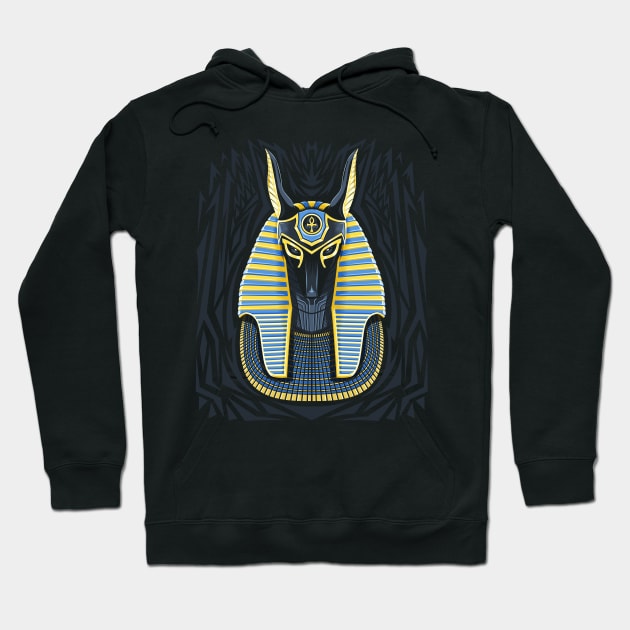 Egyptian Mask Hoodie by albertocubatas